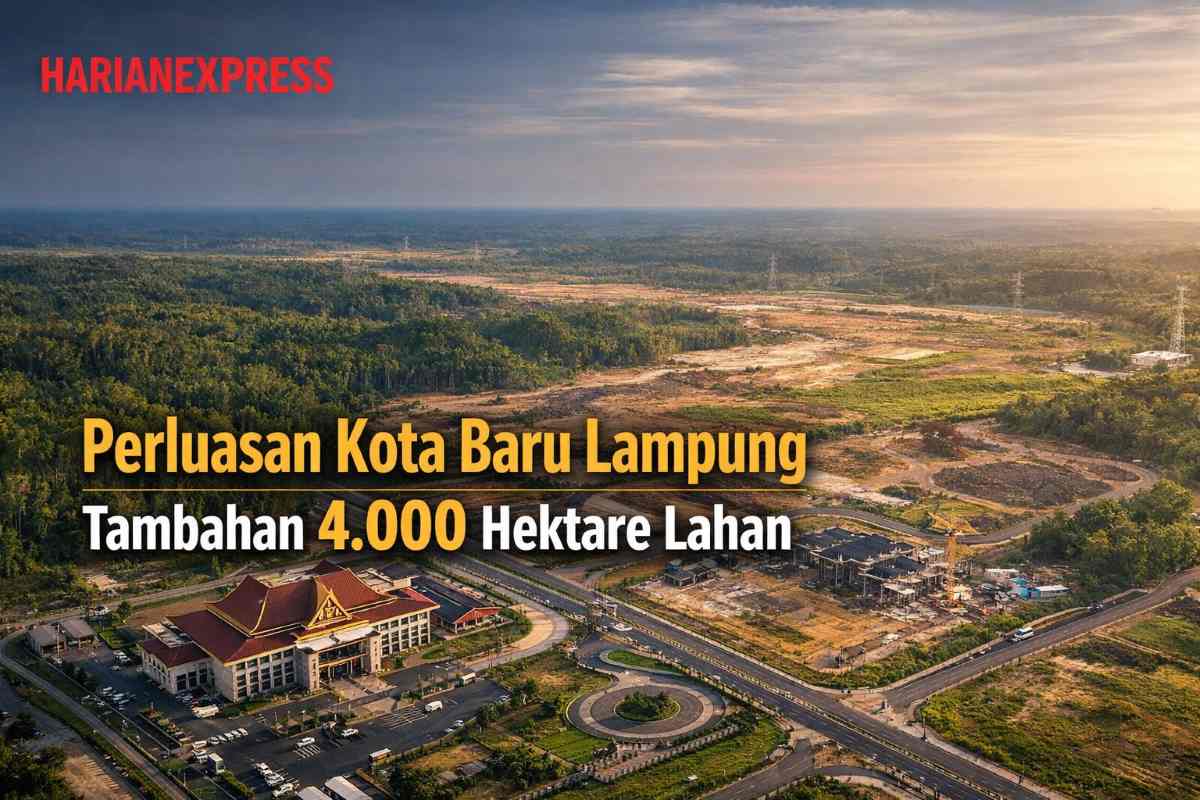 Rencana Pemprov Lampung: Perluasan Kota Baru 4.000 Hektare untuk Pertumbuhan Ekonomi