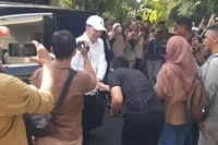 Presiden ke-7 Jokowi di kediaman Sumber, Solo, Jawa Tengah, Kamis (25/6/2026).