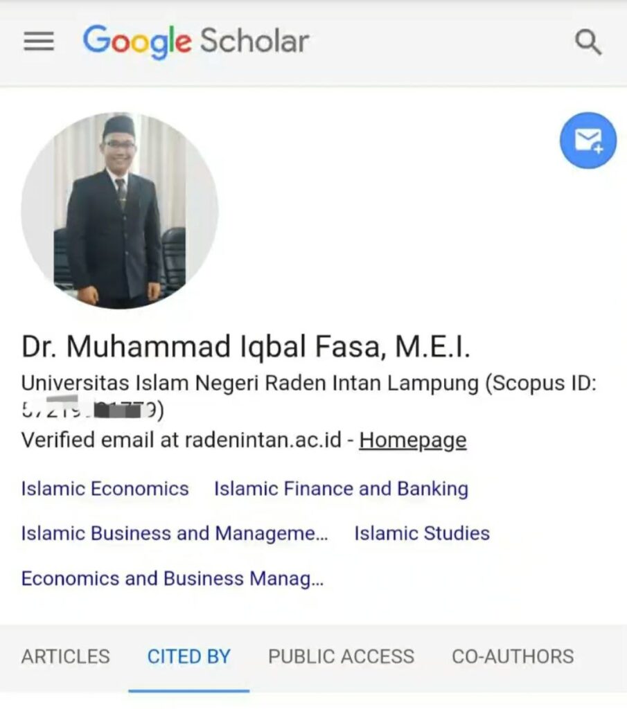 Dr. Muhammad Iqbal Fasa Buka Coaching Clinic Penulisan Paper dan Publikasi Ilmiah