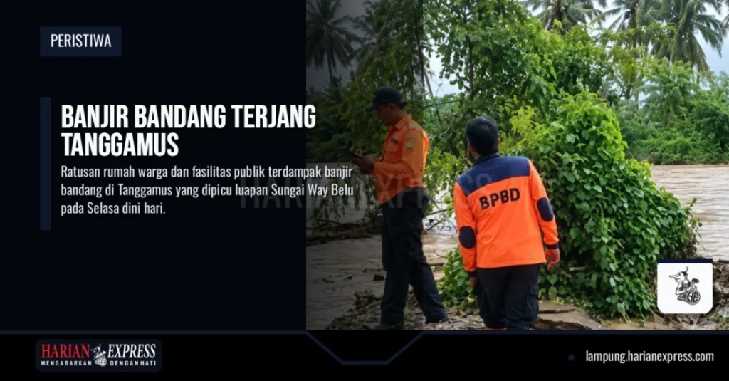 Banjir Bandang Terjang Tanggamus